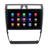 Autoradio Android avec GPS, navigation, lecteur DVD vidéo pour Audi A6 C5 1997 - 2004/S6 2 1999 - 2004/RS6 1 2002 - 2006