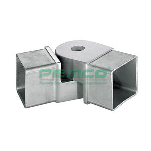 صب عالية الجودة في الأماكن المغلقة درابزين سلم معدني 304 316 الفولاذ المقاوم للصدأ أنبوب قابل للتعديل وصلة أنبوب - Product Image 1