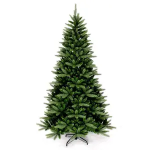 Gran oferta de 4 pies, árbol de Navidad Artificial de PVC verde barato, decoración para el hogar, árboles de Año Nuevo