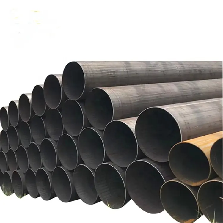 Spiral Steel Pipe 5-30mm Thickness Large Diameter ERW SSAW LSAW Used For Transport Oil And Gas Steel Spiral Welded Tube