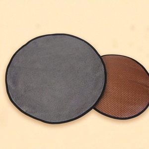 Pet <b>Cat</b> <b>Mat</b> Round Grey S35x35cm M40x40cm L60x60cm <b>Cooling</b> Sleeping Pad For <b>Cats</b> All Seasons - Product Image 3