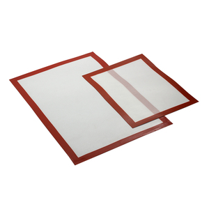 Tapis de cuisson en silicone alimentaire antiadhésif pour barbecue, four et pâtisserie (cookies) - Product Image 1