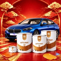 Peinture de finition automobile 2K couleur unie pour la réparation de carrosserie et le système de revêtement de voiture