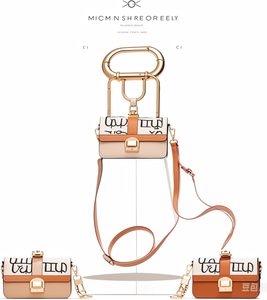 Crochets pivotants avec anneau en D, boucles coulissantes pour la fabrication de sangles de sacs à main, clips pivotants pour lanières, fermoirs mousquetons - Product Image 4