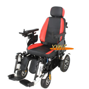 電動車椅子モーター24v12aセルフロッキングブレーキ車椅子軽量車椅子 - Product Image 3