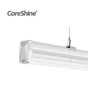 Sistema di illuminazione lineare a led modulare collegabile sospeso con luce lineare a led 180lm/W