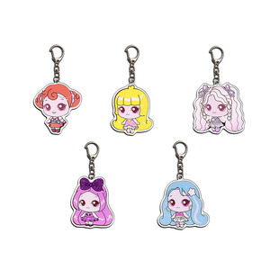 Custom Wholesale PVC Acrylic UV Printed Cartoon Bag Pendant Decoration Cute Fashion Trend Interesting Gift Star Souvenir - Product Image 3