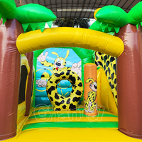 Structure gonflable extérieure personnalisée en PVC pour événements commerciaux et locations, idéale pour les fêtes d'enfants