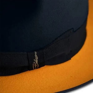 Sombrero Fedora Negro de Ala Ancha Unisex para Adultos, Sombrero Casual de Viaje para las Cuatro Estaciones, con Cinta y Cuerda Bordadas a Mano, Tallas S/M/L/XL/XXL - Product Image 4