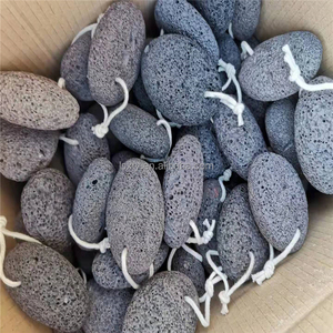 Pietra Lavica a Prezzo Ridotto con Corda, Pietra Vulcanica con Foro per Rimuovere la Pelle Morta - Product Image 2