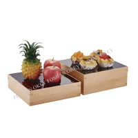 OKEY-Présentoir décoratif pour sushi d'hôtel, présentoir pour buffet de desserts, rehausseur de buffet