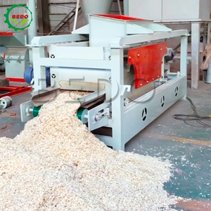 Machine de rasage de bois de bûche professionnelle PLC fermes de poulet automatiques machine de rasage de bois utilisée avec un prix compétitif - Product Image 6