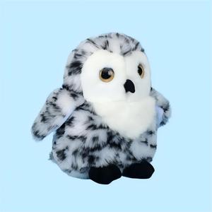 Özel logo Kawaii güzel yumuşak peluş vahşi hayvan hayvanat bahçesi baykuş dolması hayvan toptan baykuş oyuncak peluş baykuş - Product Image 5