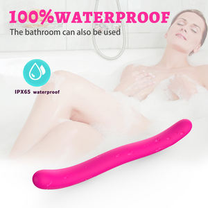 Жидкий силиконовый двухсторонний вибратор - Product Image 5