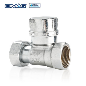 ロック付きBMAG1/2インチ3/4インチ1インチ真ちゅう製磁気ロック可能ボールバルブ水道メーターバルブ中国メーカー - Product Image 3