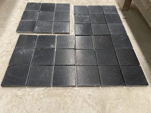 Dalles de pavé en pierre de chaux grise de qualité supérieure, finition à bords aléatoires, pavage extérieur traditionnel, robuste et durable, pour surfaces de villas - Product Image 6
