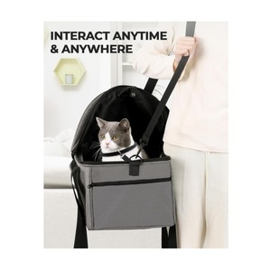 Top-Mở rộng lớn mèo con chó tàu sân bay chuyển đổi đóng mở với chế độ bán mở tán con chó mèo xe chỗ ngồi vật nuôi xe chỗ ngồi - Product Image 6