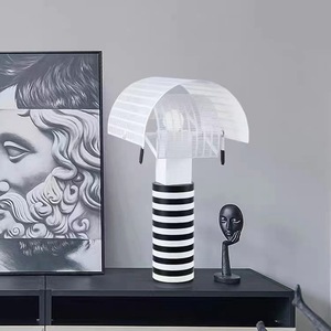 Table Lamp E27 Bulb Base 290H1600W32H65 Zebra Stripe Design Minimalist Style Showroom <b>Lighting</b> Fixture - Product Image 2