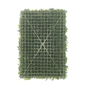 Mur végétal artificiel Dream Castle, ignifuge, gazon Milan, 468 têtes, verdure en plastique pour décoration de mariage et de maison - Product Image 3