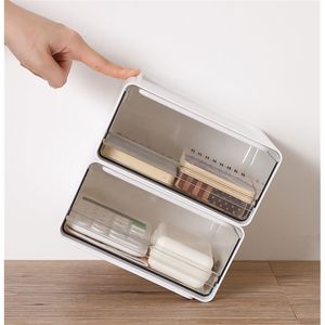 Tiroirs de rangement, organisateur de bureau, support pour documents et articles divers, boîte de rangement de cosmétiques, armoire de bureau à domicile, papeterie empilable - Product Image 5