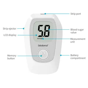 Quick Check And Continuous Glucose Monitoring System Sensor With Blood Glucose Test Machine For Diabetes