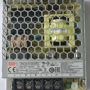 แหล่งจ่ายไฟ Mean Well LRS-100-24 24V 10A แบบขาออกเดี่ยว AC-DC สำหรับใช้งานในอุตสาหกรรม - Product Image 1