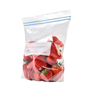 Cấp thực phẩm Zip khóa túi phân hủy sinh học rõ ràng minh bạch túi nhựa với dây kéo - Product Image 2