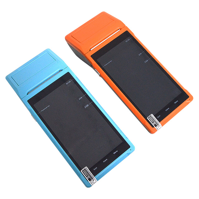 Tablet PC High Quality Eda50 Android 11 Handheld Rfid Reader POS Phone Terminal With Printer Barcode Scanner PDAs Industria Q2