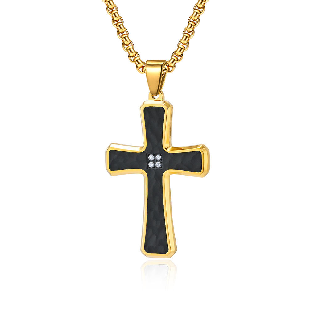 Black Gold Single Pendant Without Chain
