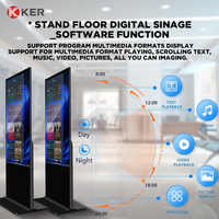 43 "49" 55 "65" Affichage numérique Écran tactile Lecteur publicitaire autonome Kiosques Lecteur multimédia Affichage et affichage numériques