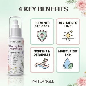 Perfume para Mascotas Sin Alcohol de Marca Privada, Colonia Orgánica para Perros, Eliminador de Olores, Desodorante Vegano para Gatos, Spray Desenredante - Product Image 2