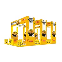 Arche publicitaire modulaire 20x30 pieds avec écran LED SEG, présentoir portable pour stand d'exposition