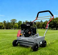 Moteur DR-84 Power Rake 7HP avec moulinet à fléau de 20 ", déchausseur professionnel pour l'entretien de la pelouse et la gestion du gazon