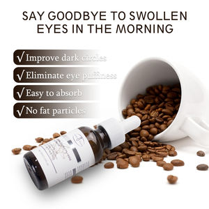 Essence pour les yeux à la caféine naturelle en gros, soin des yeux, élimination des cernes, rides, sérum pour les yeux sous les yeux, 30 ml - Product Image 2