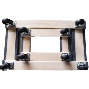 Carpeted Wooden Moving <strong>Dolly</strong> With Platform Structure Customizable Furniture &amp; <strong>Appliance</strong> Transport <strong>Dolly</strong> Oem Support - Product Image 1