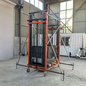 Perancah listrik Modern 3M <span class=keywords><strong>6M</strong></span> 12M <span class=keywords><strong>Platform</strong></span> baja lipat pengangkat seluler hidrolik otomatis kondisi baru untuk ritel - Product Image 6