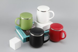 Khuyến mại Quà Tặng cốc cà phê tùy chỉnh đôi tường nhựa thép không gỉ cốc nước và cốc bán buôn - Product Image 2