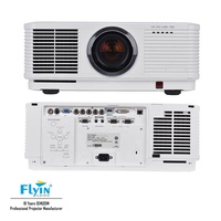 Flyin PL-W12K 4K Film DLP Projecteur 12000 Lumens Extérieur Interactif 3D Cartographie Courte Distance Portable pour L'éducation Planétarium