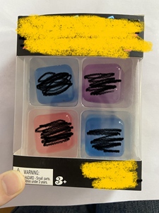 Transparent TPR Jelly Ice Cube <b>Squishy</b> Stress Relief Fidget Toys for Unisex Ages 8+ - Product Image 6