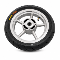 Roue Supermoto KABIN Sliver 12 pouces, pneu Kenda 90/90-12, jante Yozma Tuttio, accessoires pour moto Sur Ron E-Dirt Bike