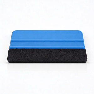 Raclette en <span class=keywords><strong>feutre</strong></span> plastique pour film vinyle, outils de pose pour vitres de voiture - Product Image 3