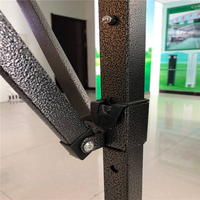Tente pliante de type gazebo, imperméable, robuste, disponible en plusieurs tailles pour les événements en plein air et les salons professionnels