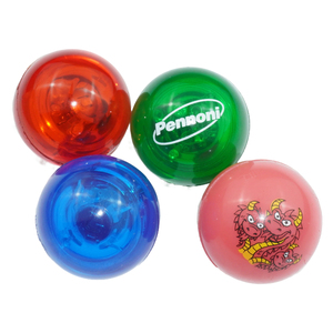 Custom 3D PVC Cartoon Figure Glitter Rubber Bounce <strong>Ball</strong> Toy Transparent <strong>Bouncing</strong> LED Light Bouncy Toy for Gifts - Product Image 4