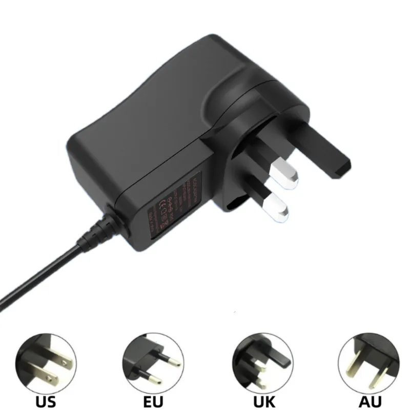 Yüksek kaliteli fiş bağlantı yöntemi Ac 100/240v giriş gerilimi Ac adaptörü 12v1a güç adaptörü için Led ışık kemer