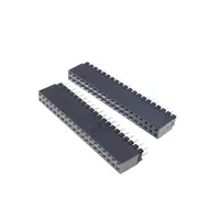 40 broches 2.54mm 0.10 "Pitch 2x20 Position double rangée PCB femelle Header Through Hole Straight Strip PC104 Spacer Height 11.0mm IPC
