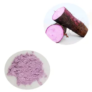 紫色Ube山药风味粉食品泡泡茶冰淇淋