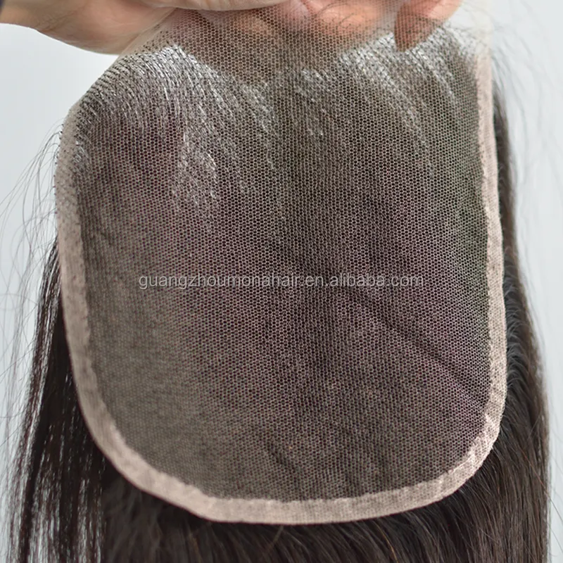 Top Closure Hair Piece 100% Human Hair Free Part 4x4/5x5/6x6 HD Swiss Lace Closure Wholesale