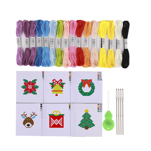 <span class=keywords><strong>Kit</strong></span> <span class=keywords><strong>de</strong></span> Llavero <span class=keywords><strong>de</strong></span> <span class=keywords><strong>Punto</strong></span> <span class=keywords><strong>de</strong></span> <span class=keywords><strong>Cruz</strong></span> para Niños, Hazlo Tú Mismo, 2025 |   Suministros <span class=keywords><strong>de</strong></span> Bordado Navideños para Niños - Product Image 2