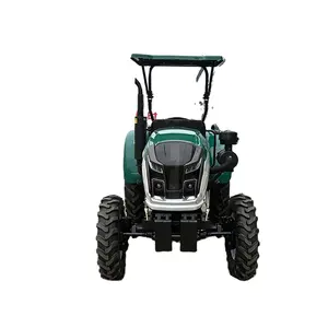 Çin'den tarım 55HP 4WD traktör sıcak satış 4WD tarım tekerlekli çiftlik kabin ile sera için Tractors traktör