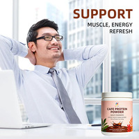 Poudre de café protéiné instantané pur en gros – Complément alimentaire pour adultes, idéal pour l'énergie musculaire et la revitalisation – Approvisionnement en vrac